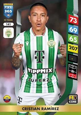 2025 Panini Adrenalyn XL Fifa 365 141 Cristian Ramírez