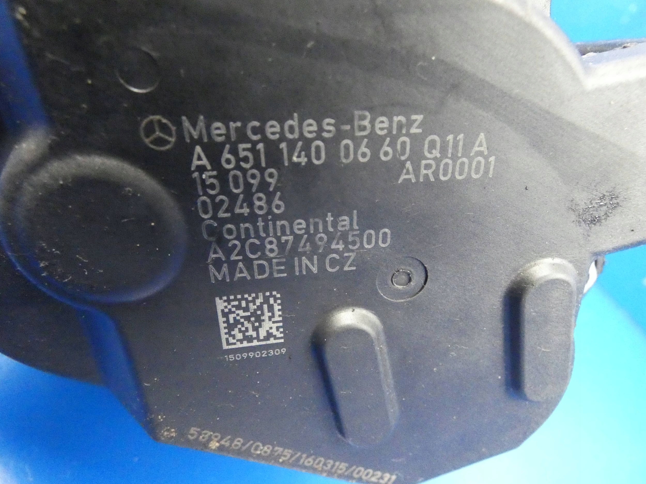 MERCEDES C KLASA W205 GLC W253 E W213 2.2 CDI AGR-Ventil