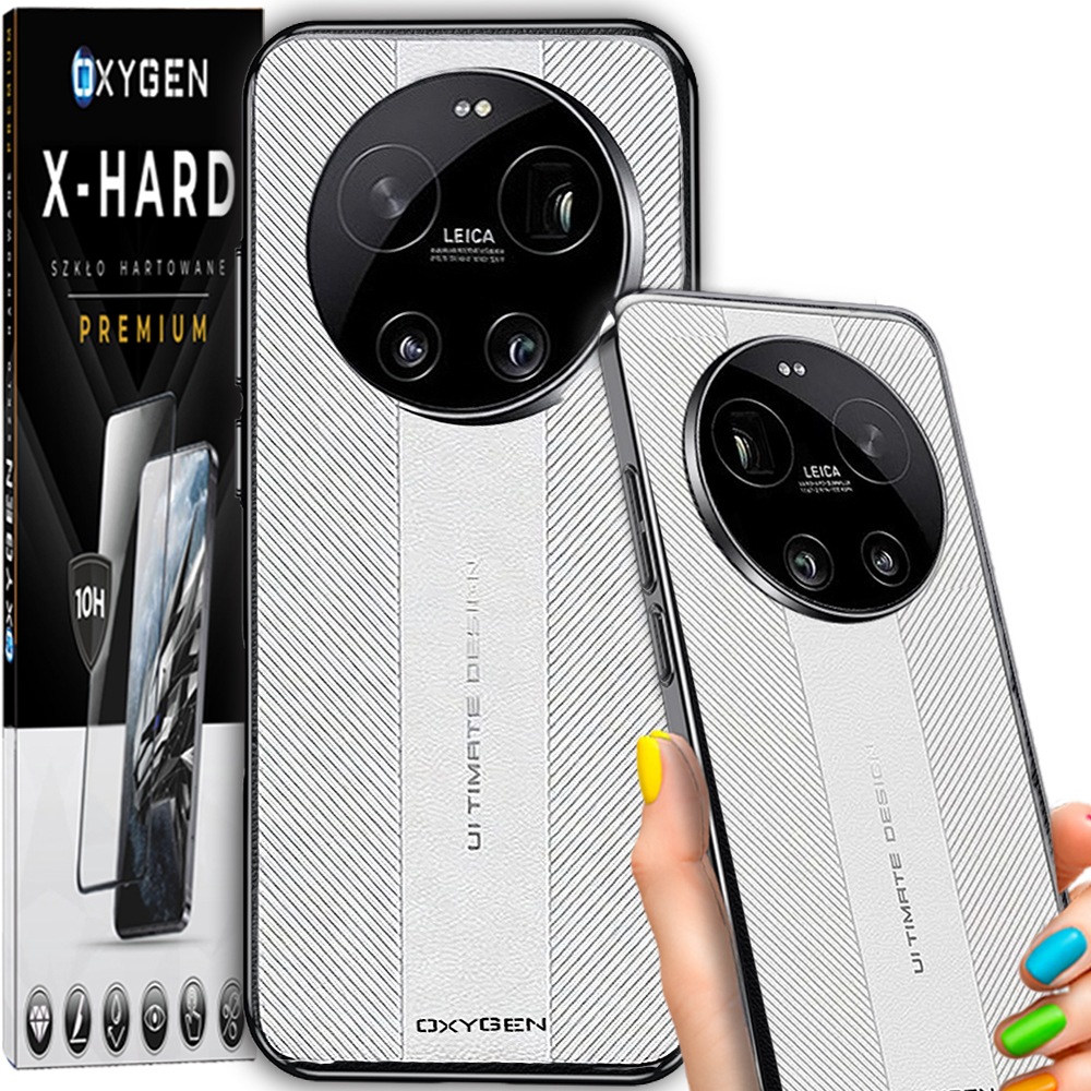 Etui case Ultimate marki Oxygen do Xiaomi 17 Ultra szkło X-hard na ekran