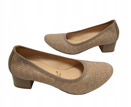 Čelovka ažurová Bioeco byARKA 5263 béžová r36