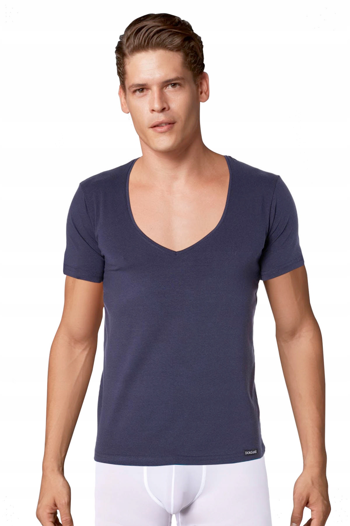 Doreanse: Koszulka T-shirt męski 2820 :XXL: Granat