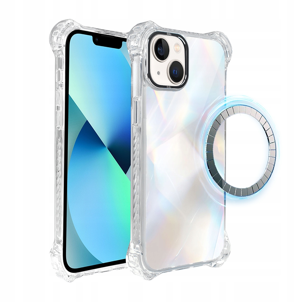 Pouzdro pro iPhone 13 Ibizu DropGuard Ultra s MagSafe a opálovým diamantem