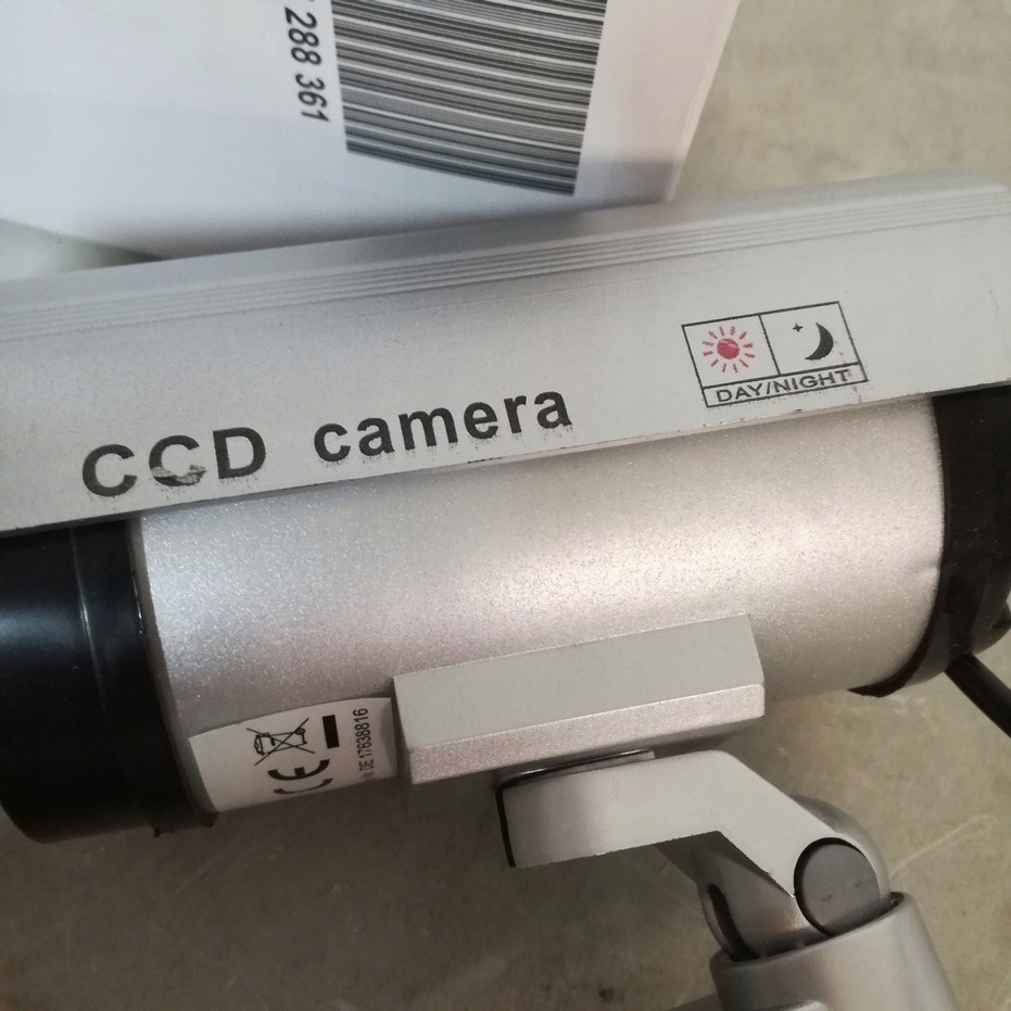 Atrapa kamery monitoringowej Relaxdays 10020576 Kod producenta inny