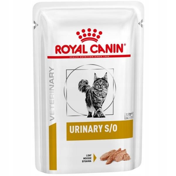 Levně Royal Canin VD Cat kaps. Urinary S/o paštika Loaf 12x85g