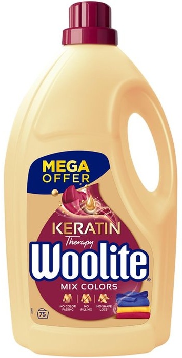 

Woolite Keratin Therapy pranie Kolorowe 4,5 l 75pr