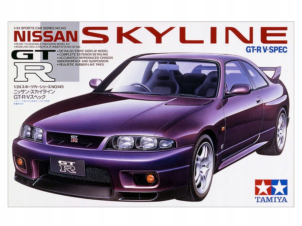 Tamiya 24145 Nissan Skyline GT R V Spec+