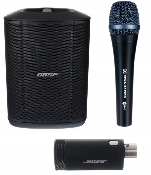 Bose S1 Pro Plus+Sennheiser E 945 Zestaw nagłośnieniowy z mikrofonem 2024