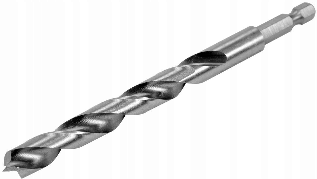 

Wiertło Do Drewna Sklejki Hex 1/4 Spiralne 10mm