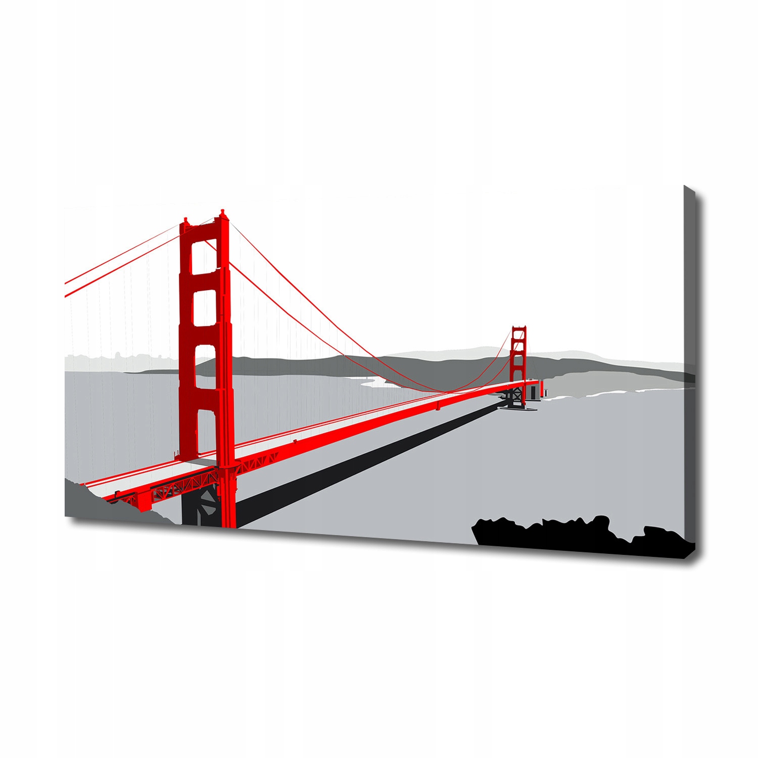 

Foto obraz na płótnie Most San Francisco 140x70 cm