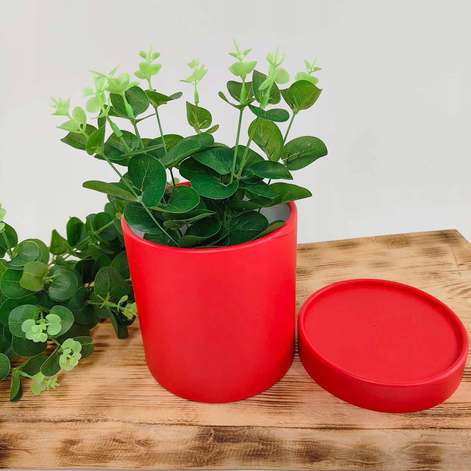 Flowerbox czerwony Marka bez marki