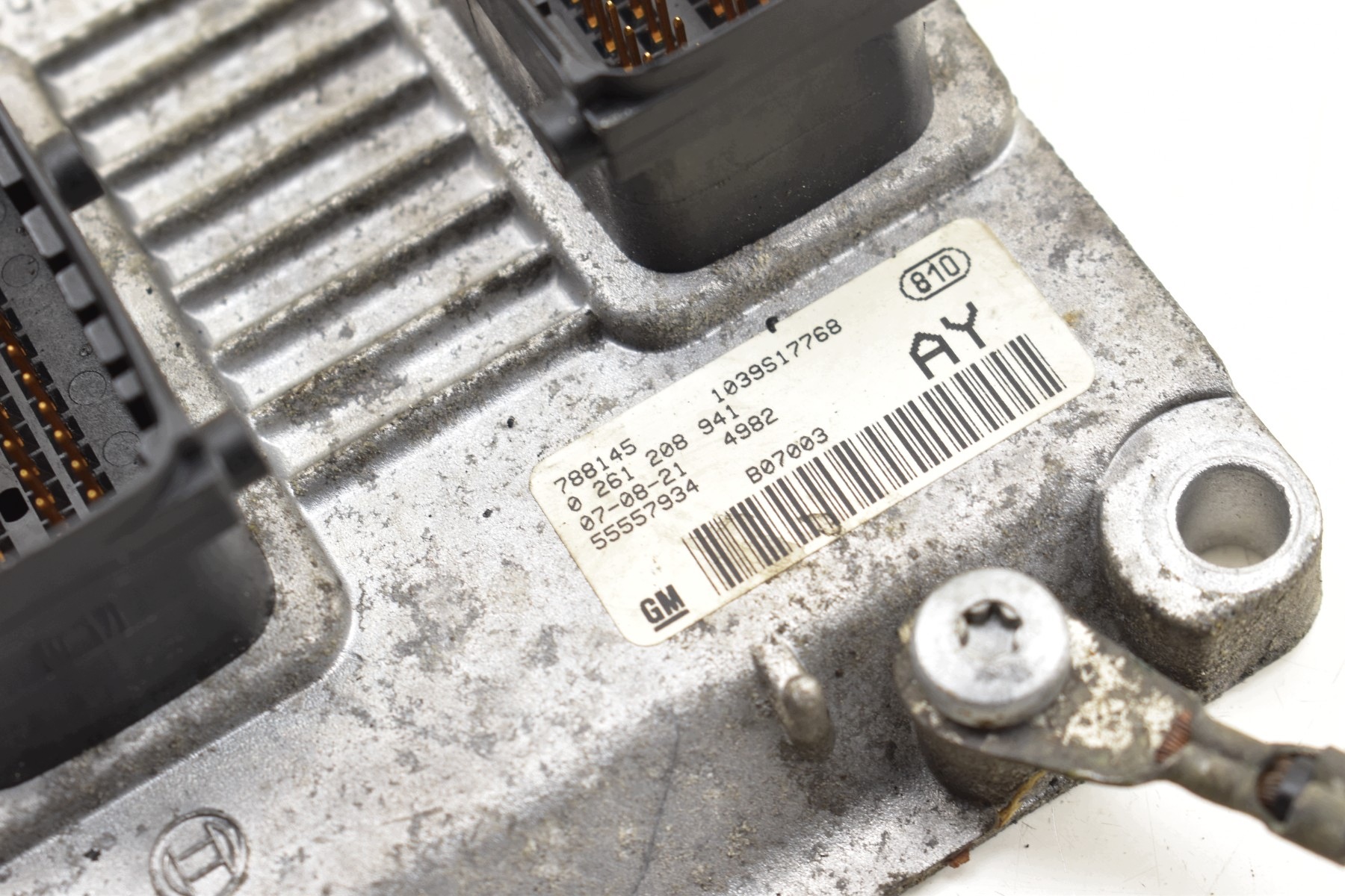 control unit of the engine OPEL CORSA D 1.4 55557934 0261208941