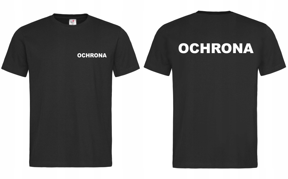 

Koszulka z nadrukiem Ochrona dla ochroniarza XL