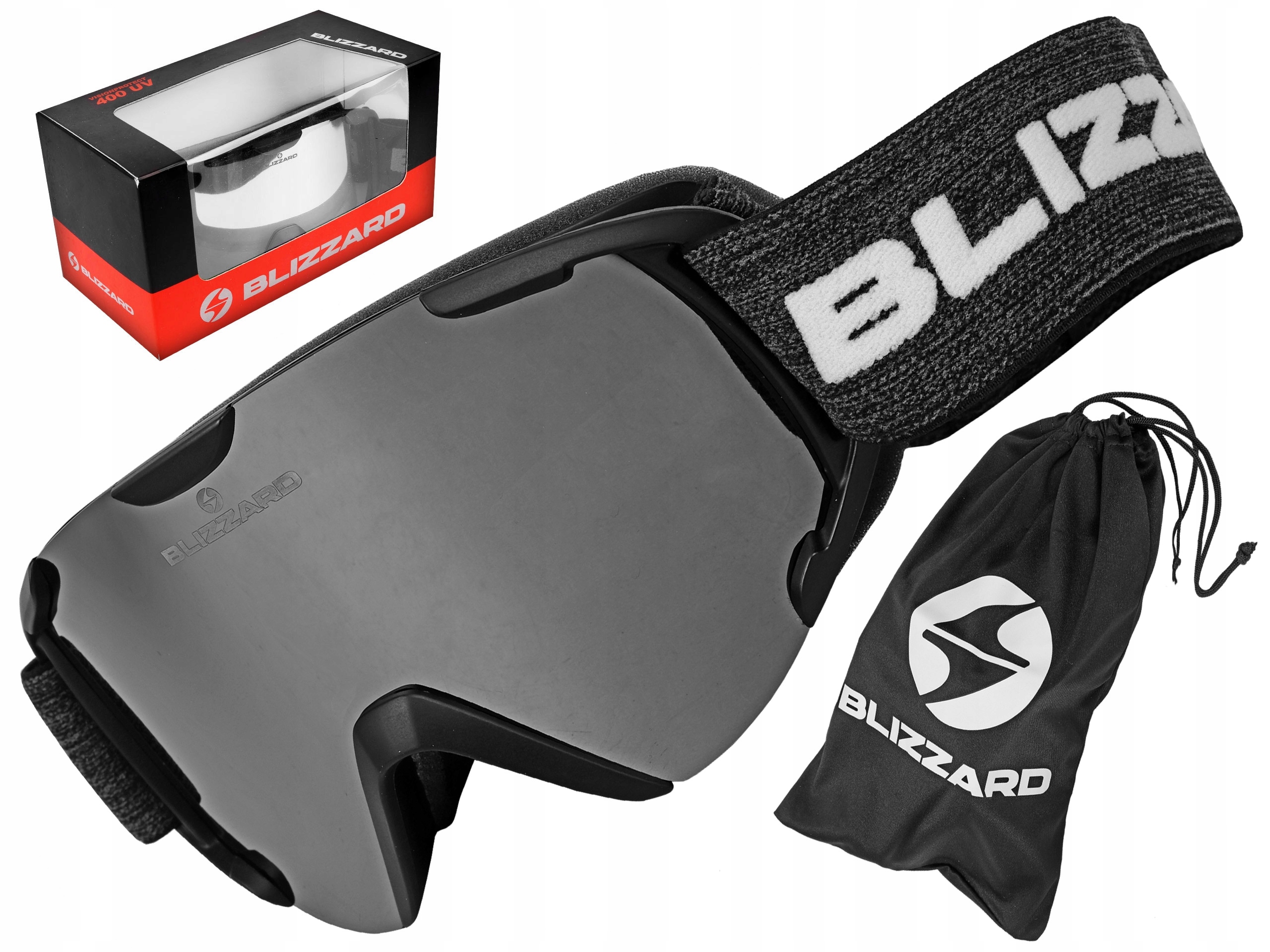 

Gogle narciarskie Blizzard 938 Mavzo S2 black matt