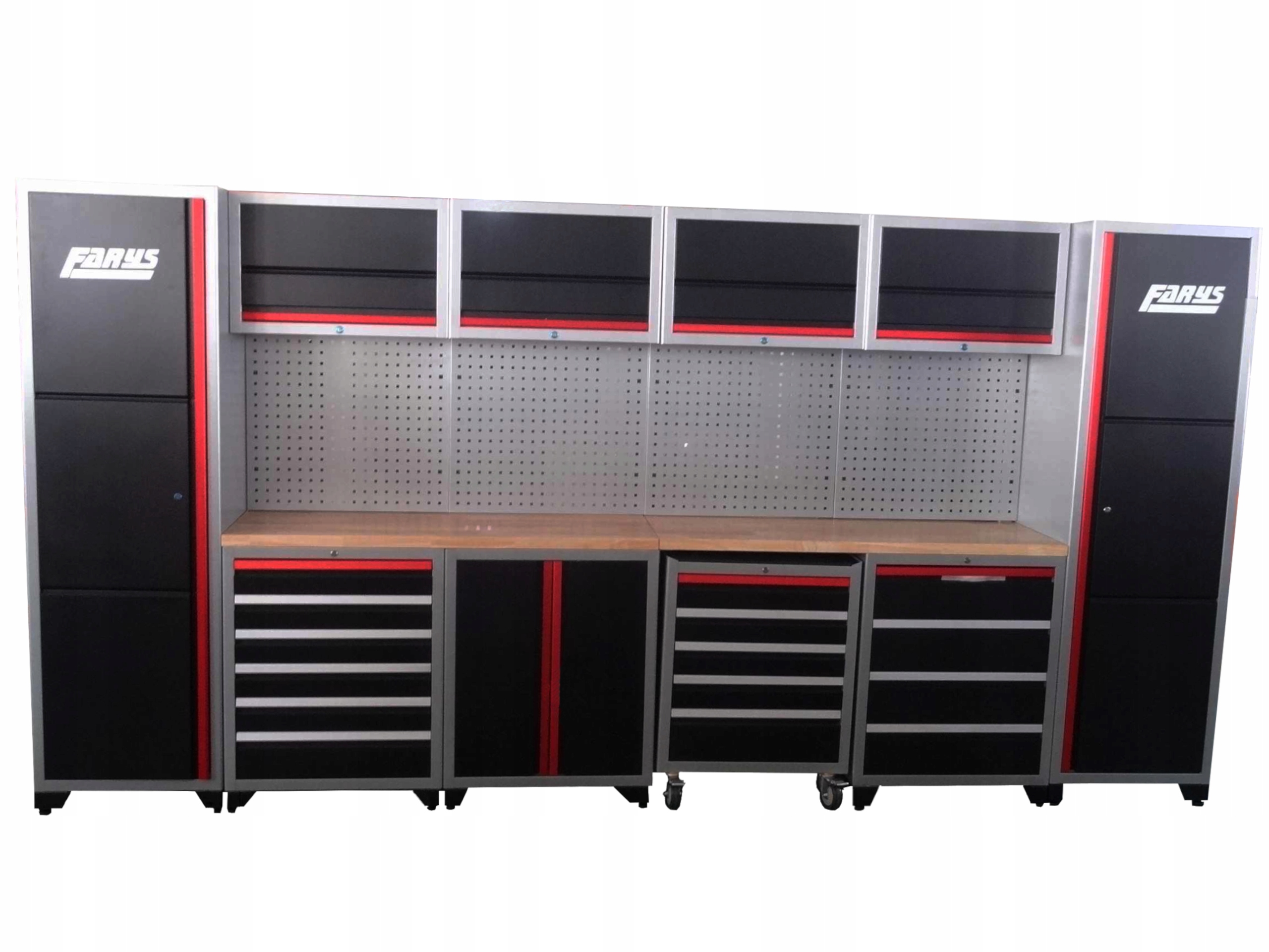 ZESTAW MEBLE WARSZTATOWE REGAL SZAFKA DO WARSZTATU