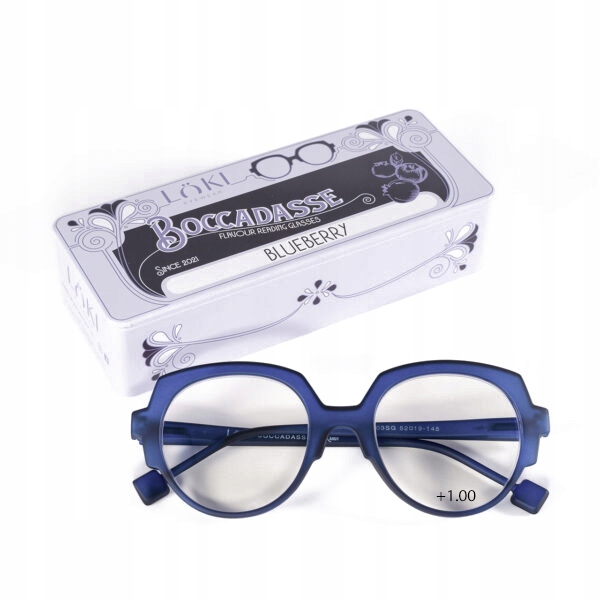 +1.0 Plusy Loki Italy Okulary do komputera Blue Block okulary do czytania