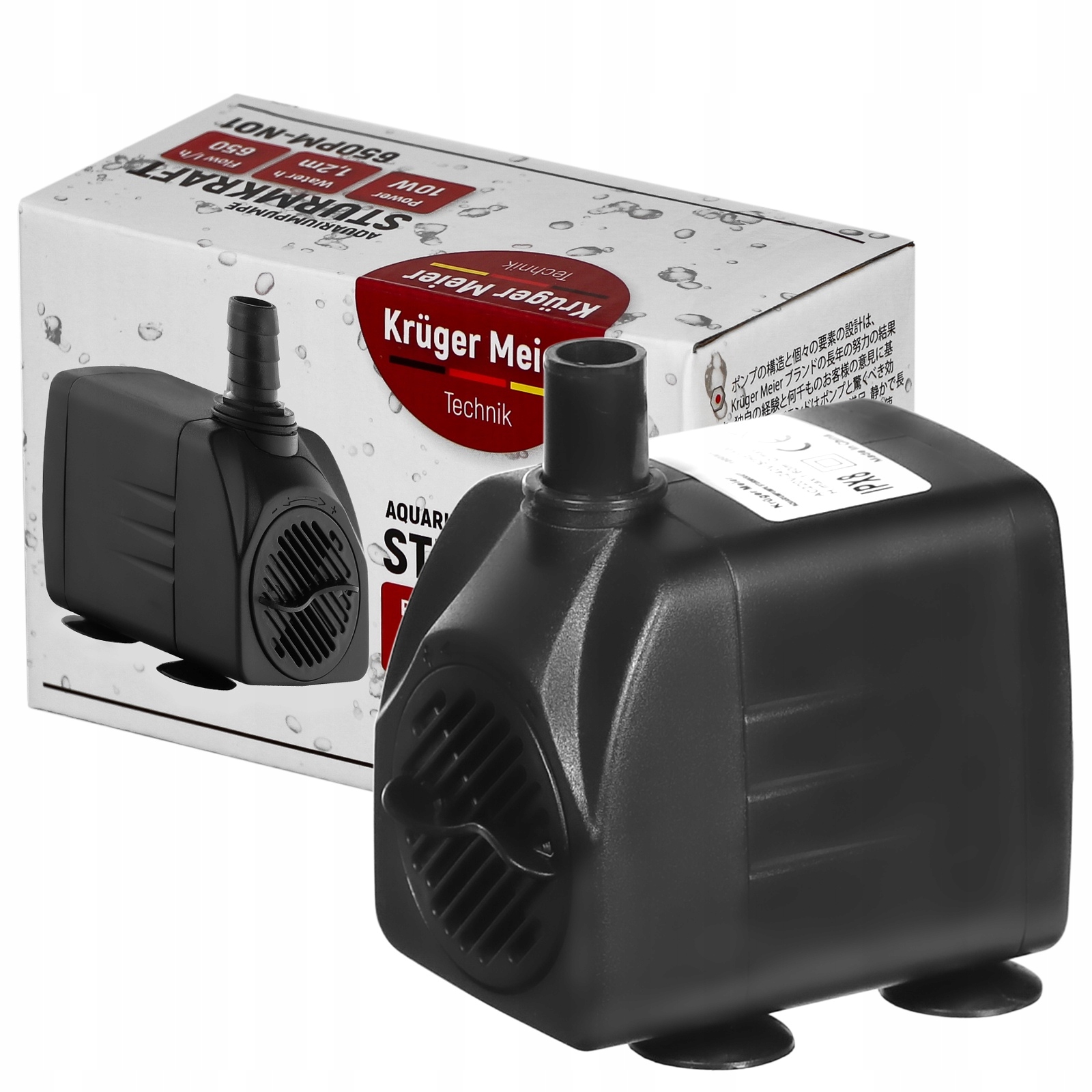 

Kruger Meier Strumkraft 650PM-NO1 Pompa Wody 650L/