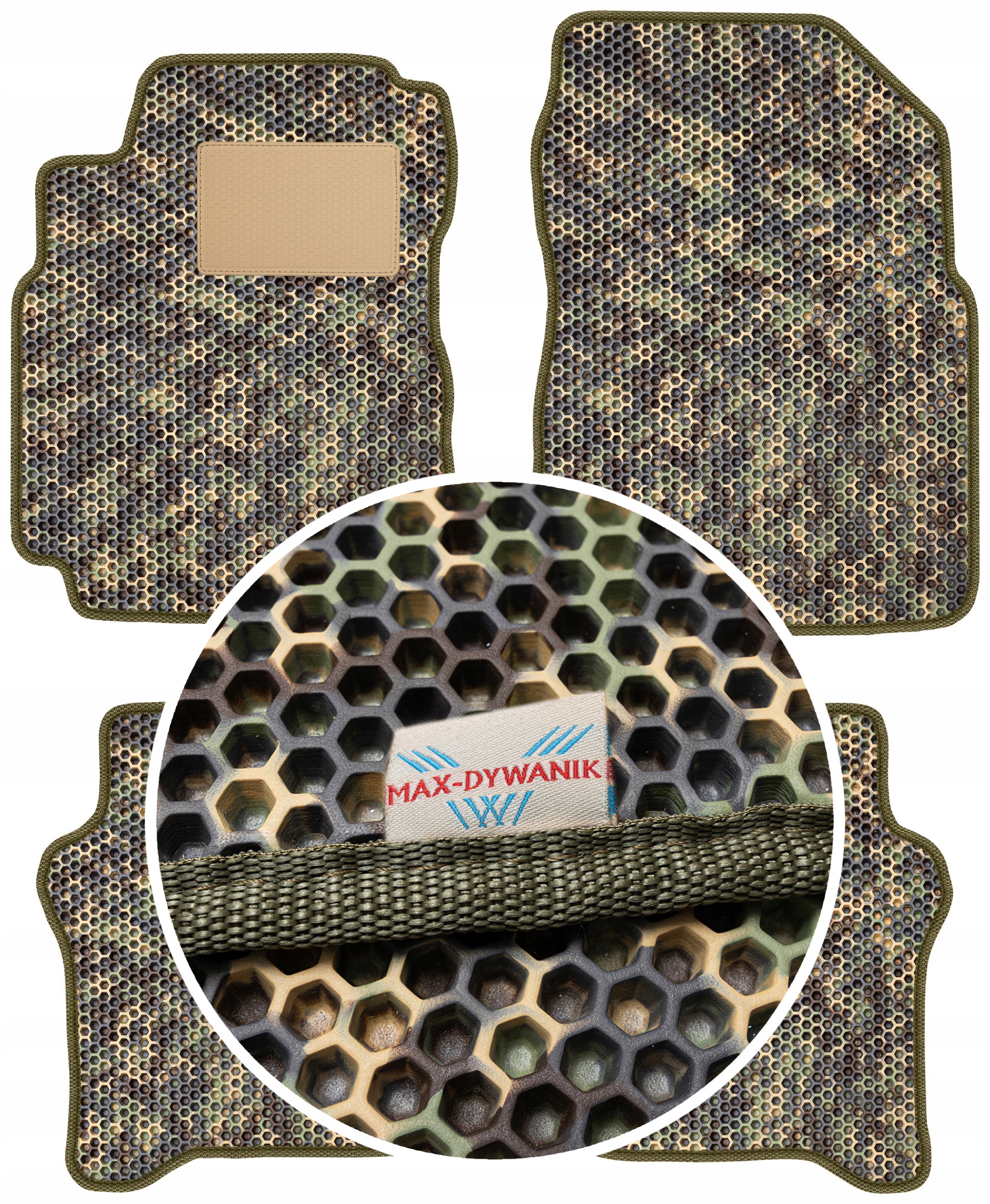 Nissan Primera III P12 02-07 Gumové rohože do auta Eva Moro