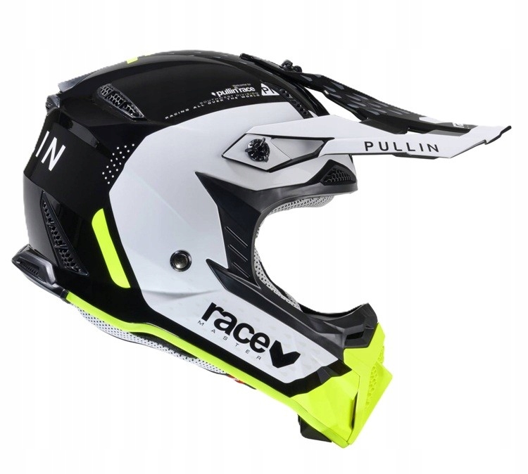 Pull-in Master Neon Yellow prilba s krytom cross enduro off-road M