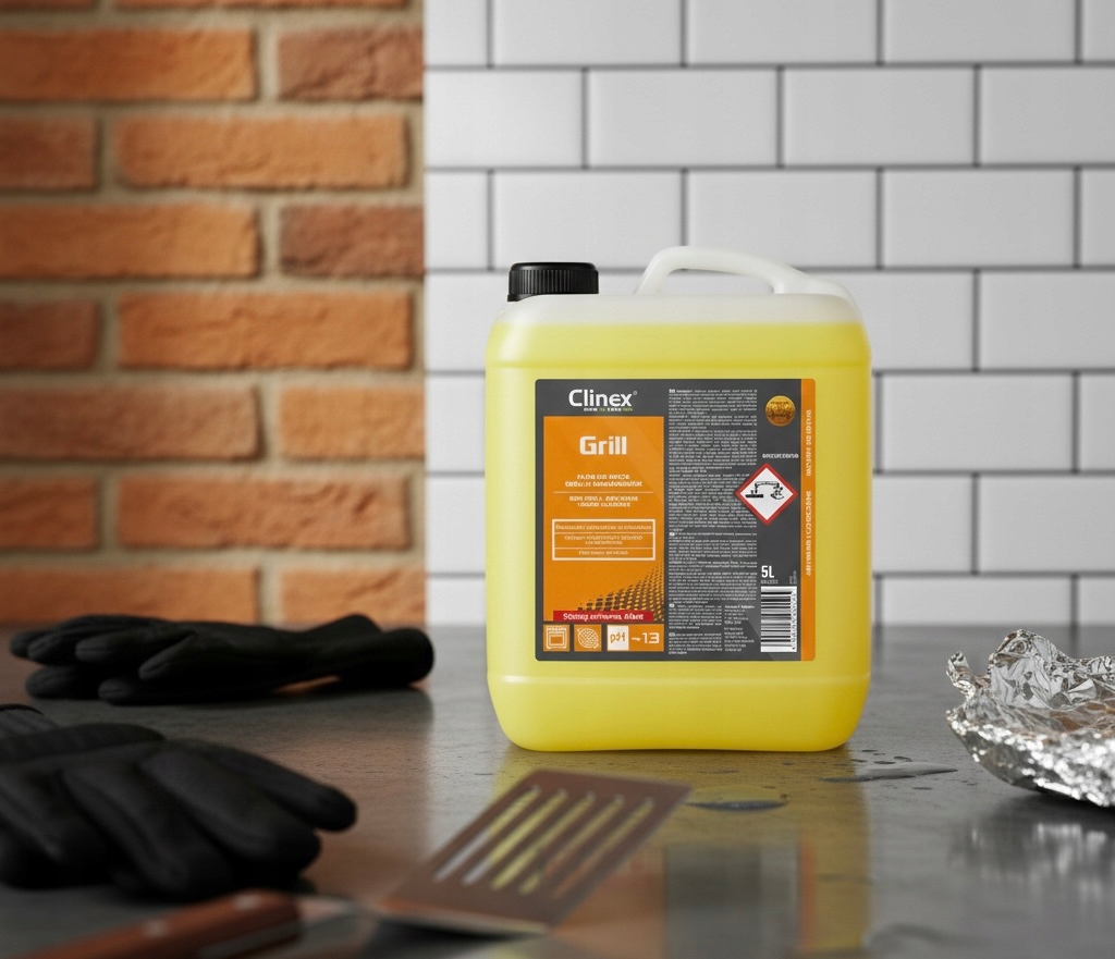 Płyn do mycia grilli i piekarników Clinex Grill 5 litrów