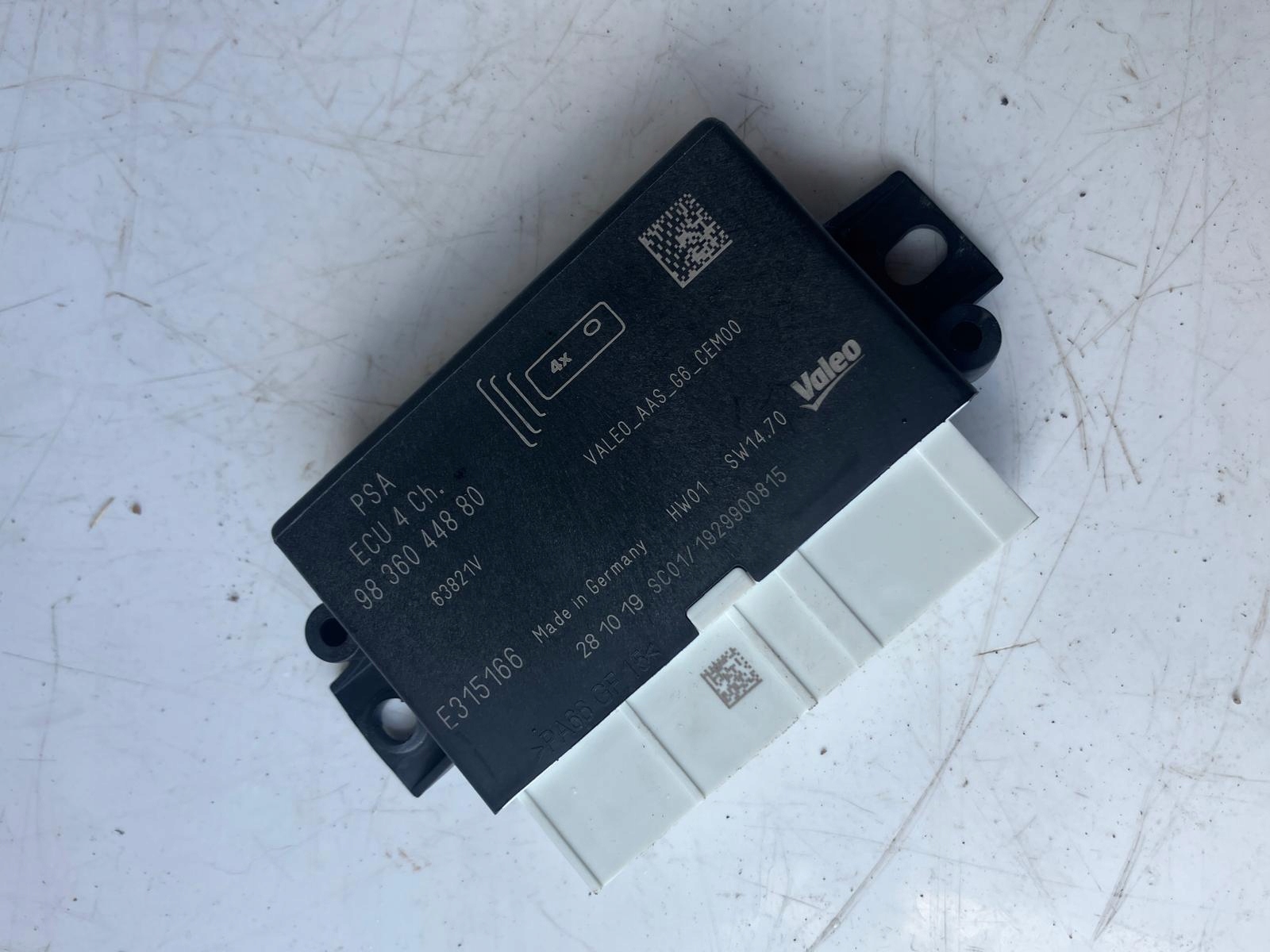 modulo PDC CITROEN C4 CACTUS LIFT 9836044880