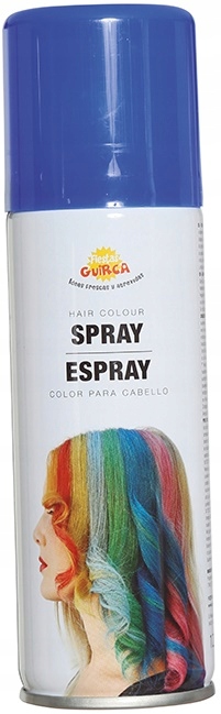 

Zmywalna Farba do Włosów Spray Niebieska 125ml