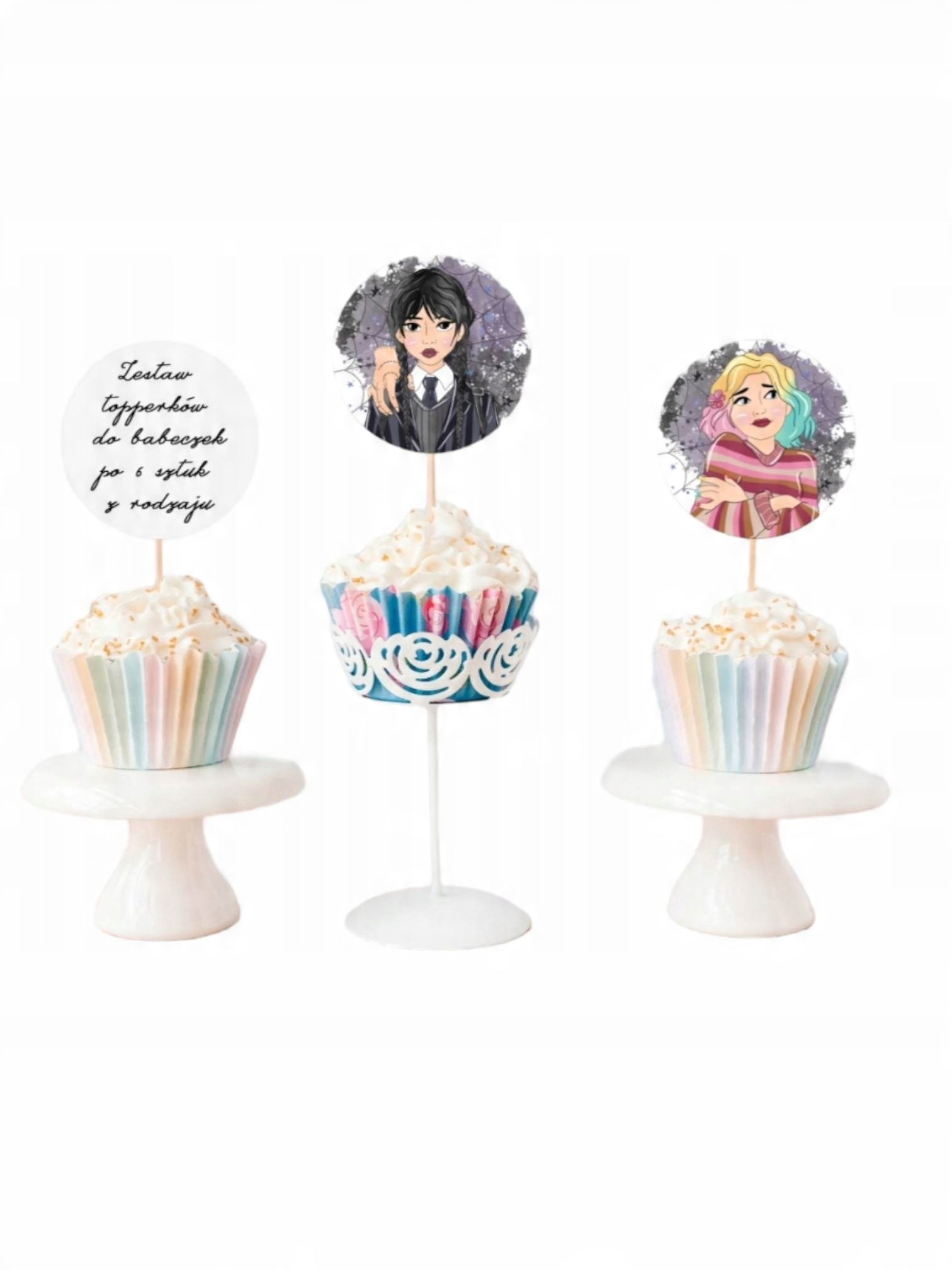 

Toppery pikery Wednesday muffinki babeczki 12szt.