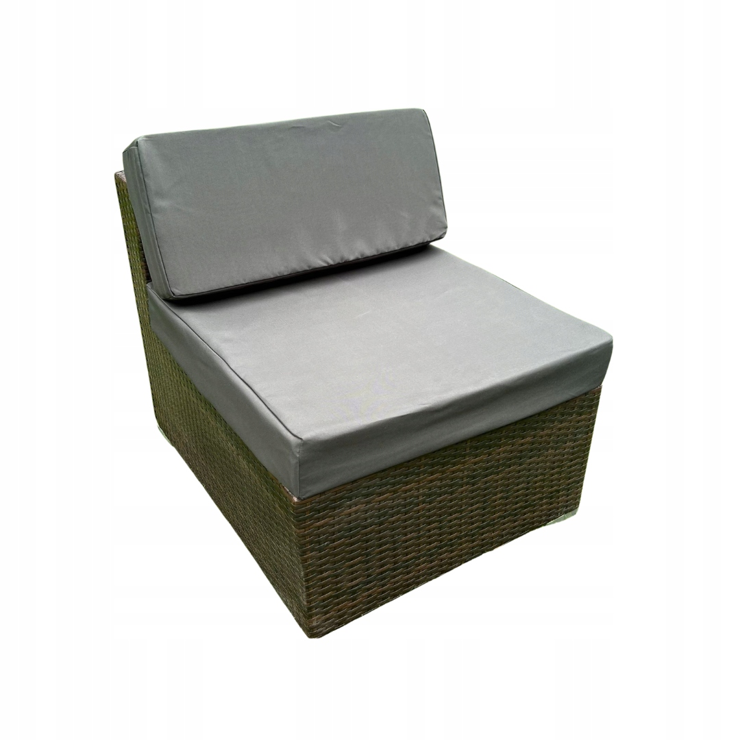 Sada povlaků na polštáře 70x70 a 70x30 sedák opěradlo šedá