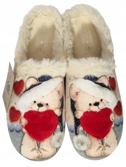 Pantofle Z26605 s medvídky Sanital Flex r41