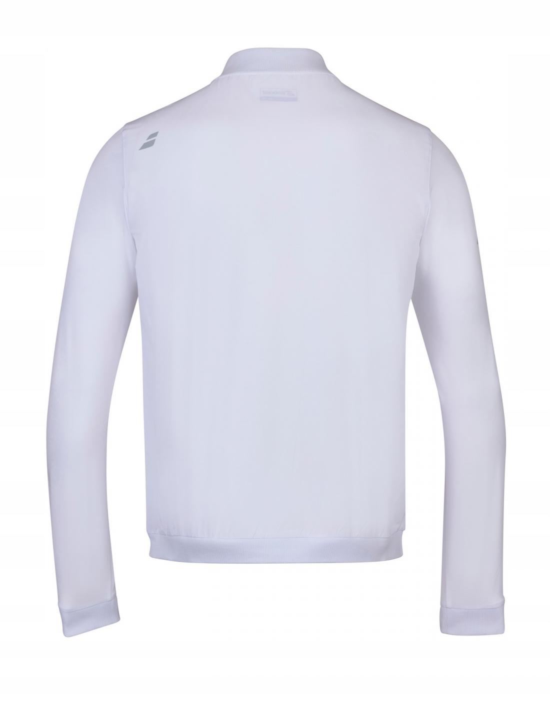 Bluza Tenisowa Babolat Play Jacket biała r. XXL
