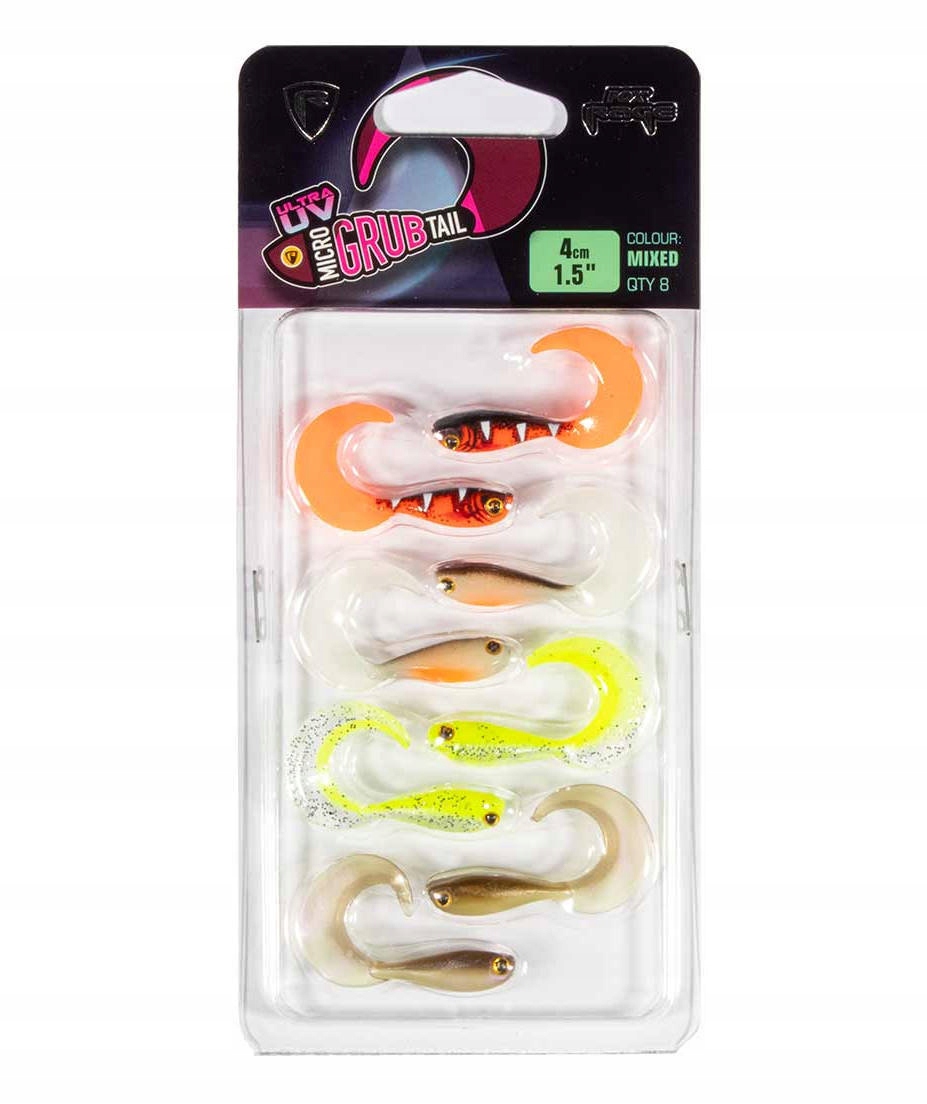 Zestaw Gum Fox Rage Uv Micro Grub Mixed Pack