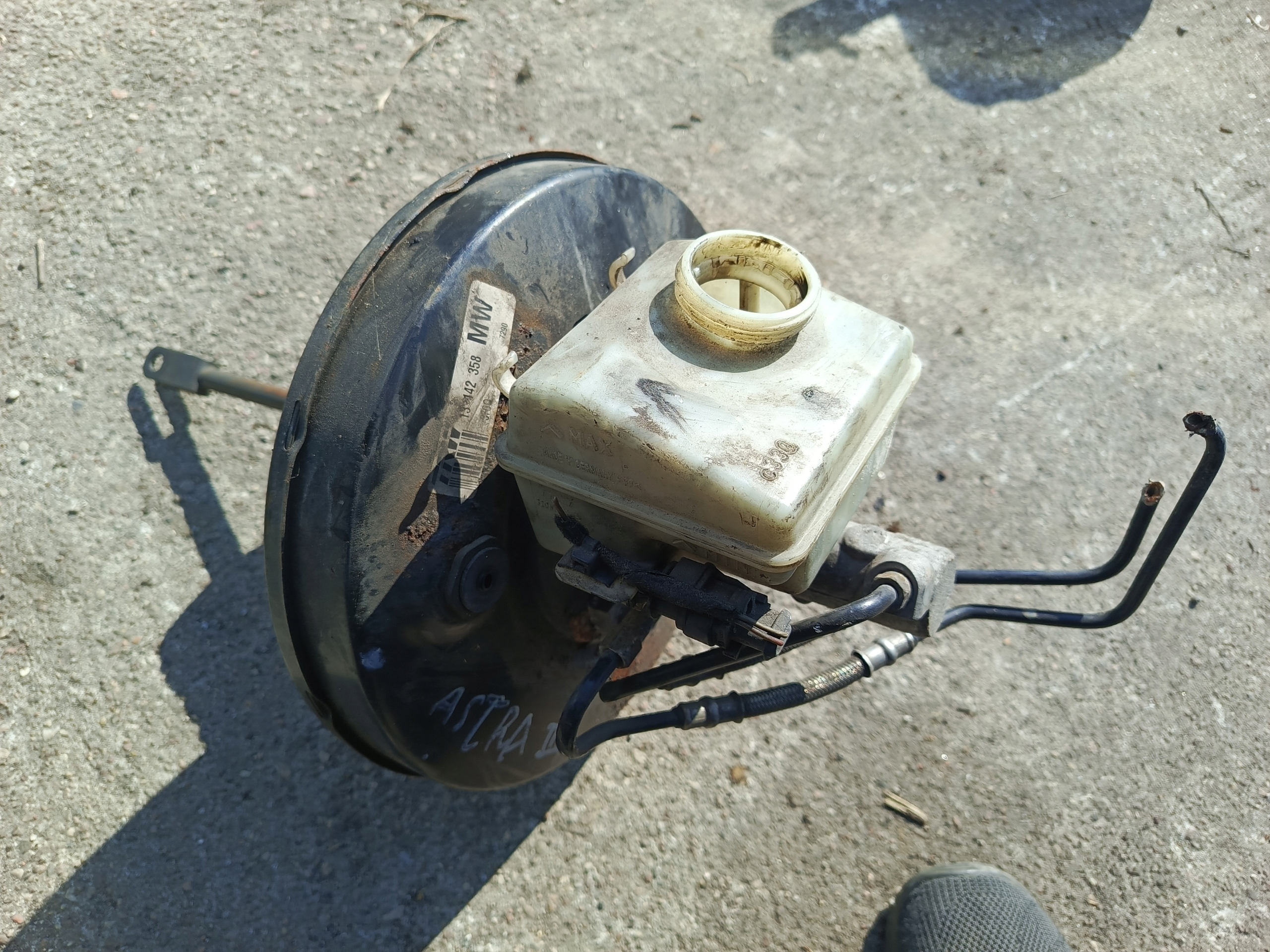SERWO POMPA HAMULCOWA EU 13142358 OPEL ASTRA 3 III H 2.0 T 200 KM 04-07