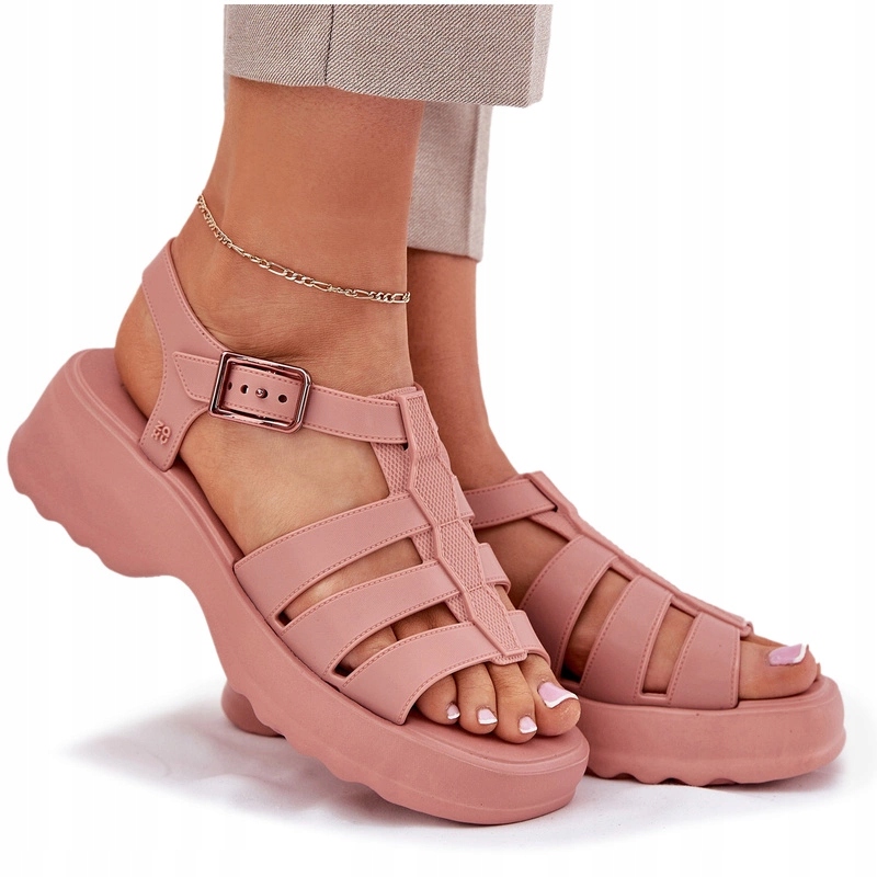 Dámské Voňavé Sandály S Přezkou Zaxy RR285116 Starorůžová 37