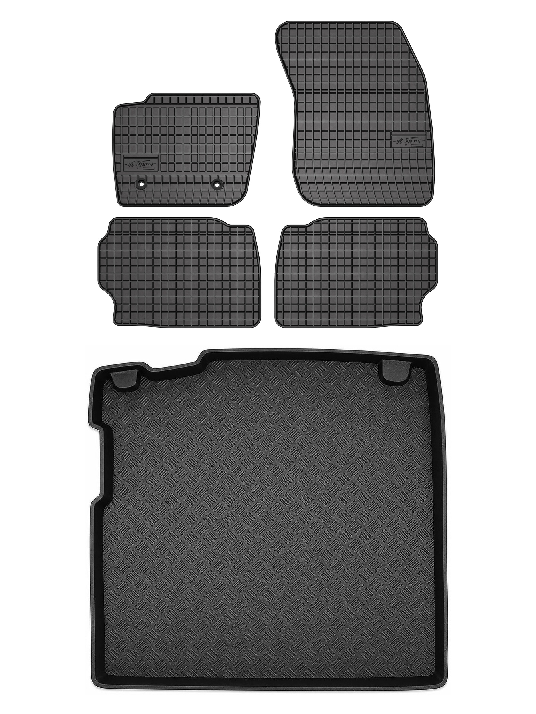 Gumové koberce SolidPRO rohož do kufru pro: Ford Mondeo MK4 2007-2012