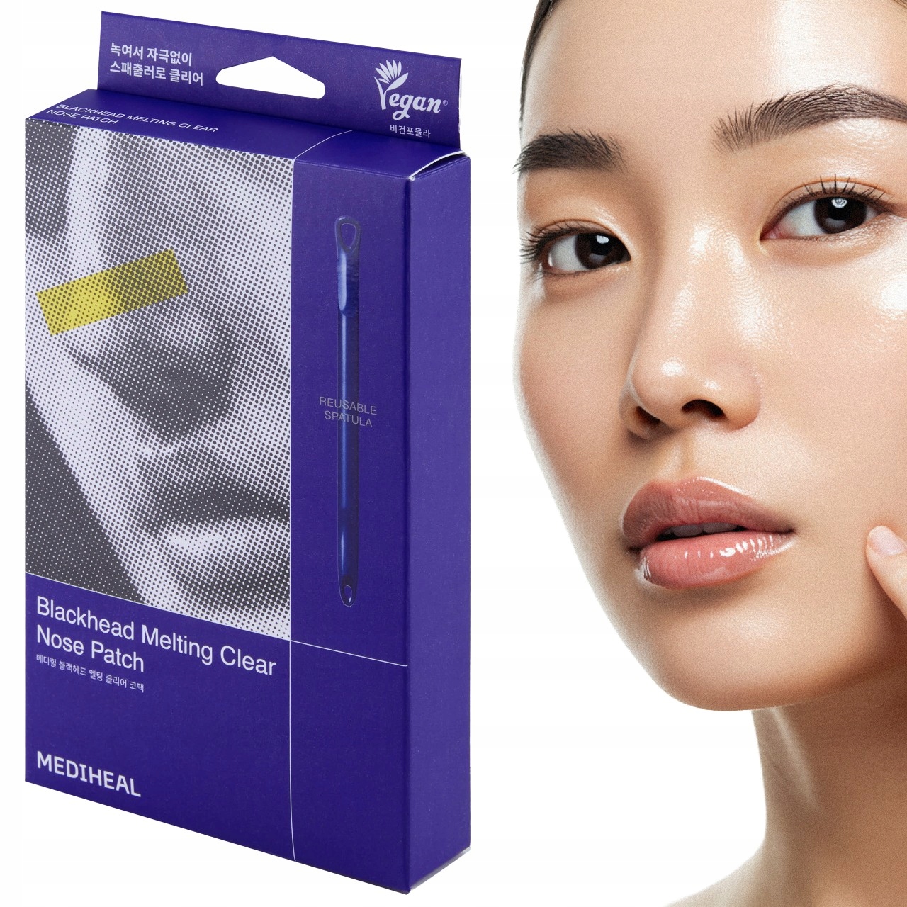 Mediheal 3-etapowy Zestaw Do Oczyszczania Porów Skóry Nosa Redukcja Sebum