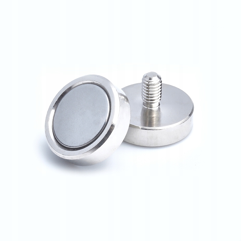 Neodymový magnetický držák 25x17 vnější závit M5 10 kusů