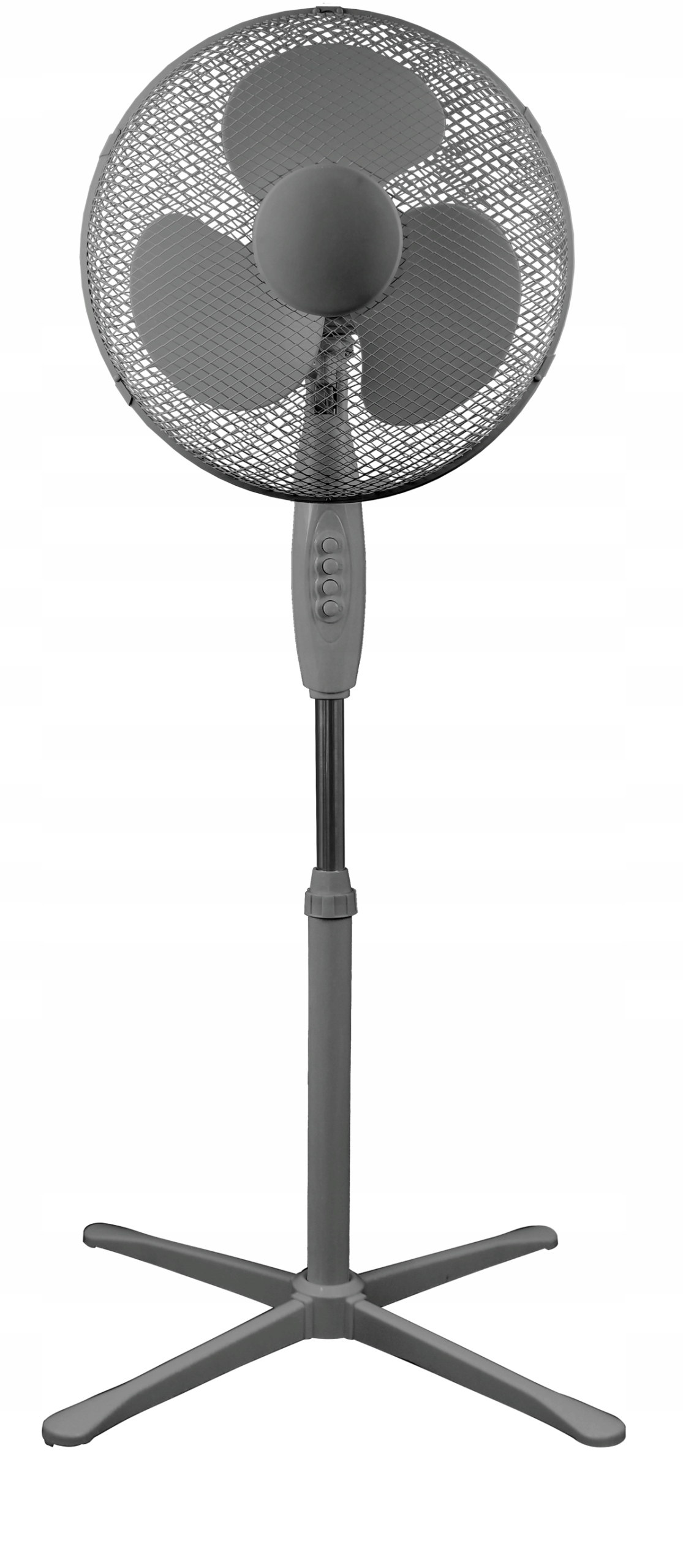 Ventilátor Větrák Stojící Podlahový 40 cm Šedý Volteno VO2540 40W