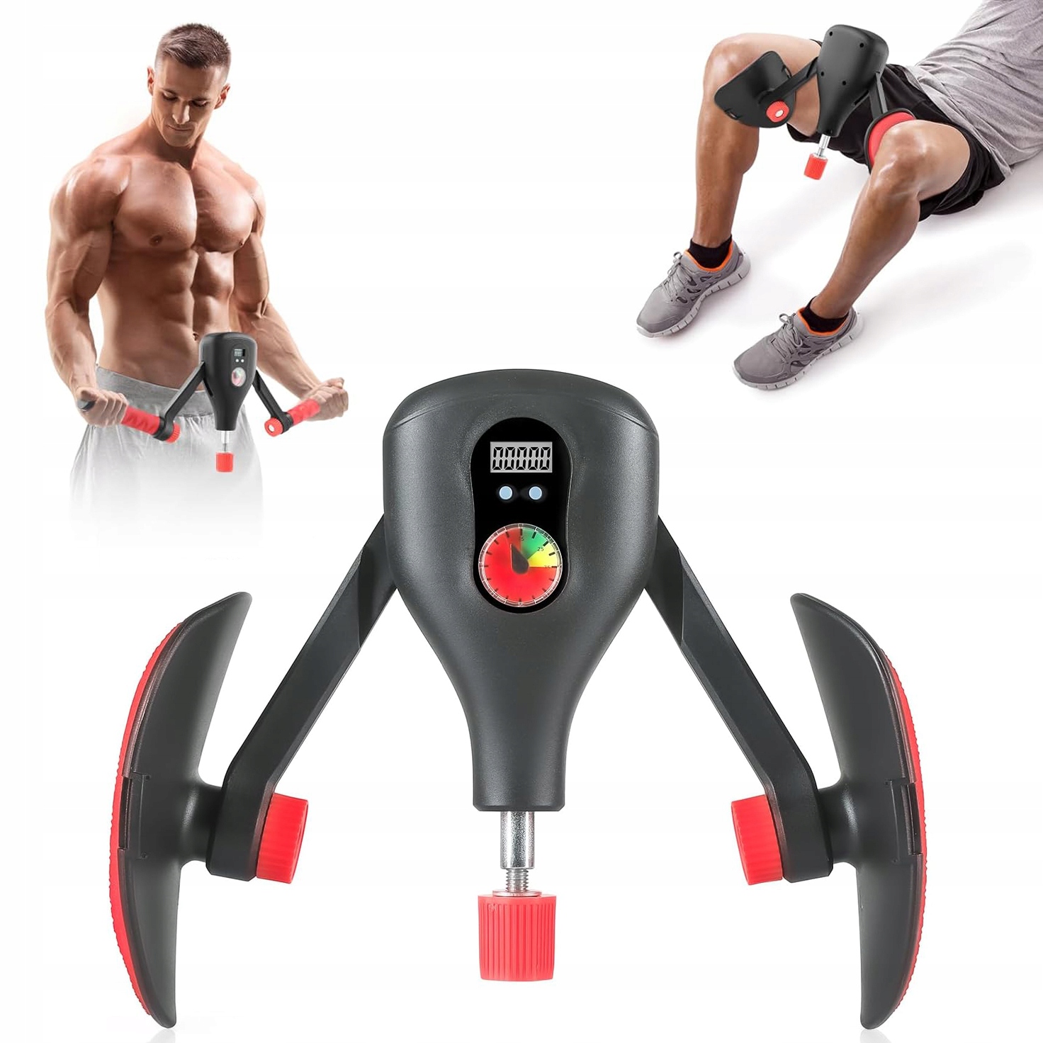 Trenażer Ćwiczeń Uda, Biodra, Kegla I Pośladków, Fitness Liczący LCD