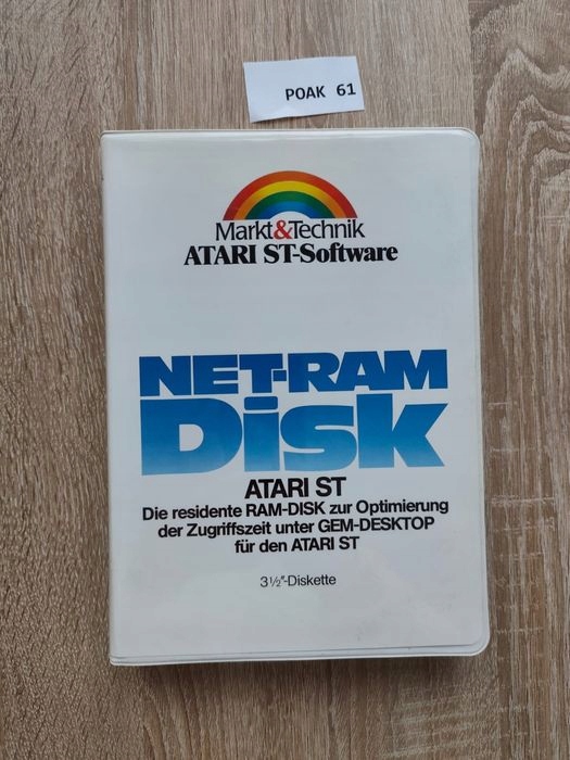 NET RAM DISK Atari ST Oryginalne