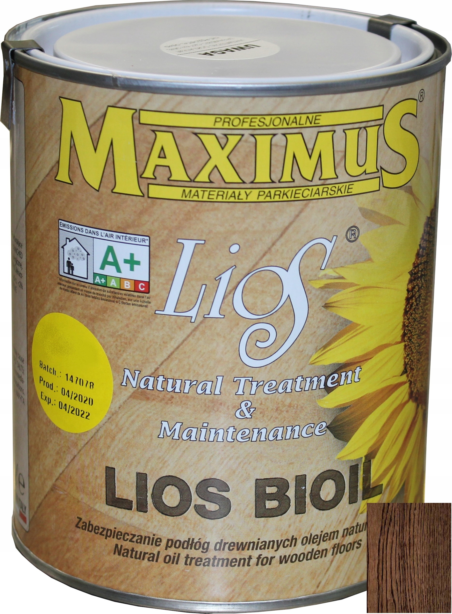 Maximus Lios Bioil Noce Old 1L – olej na podlahy
