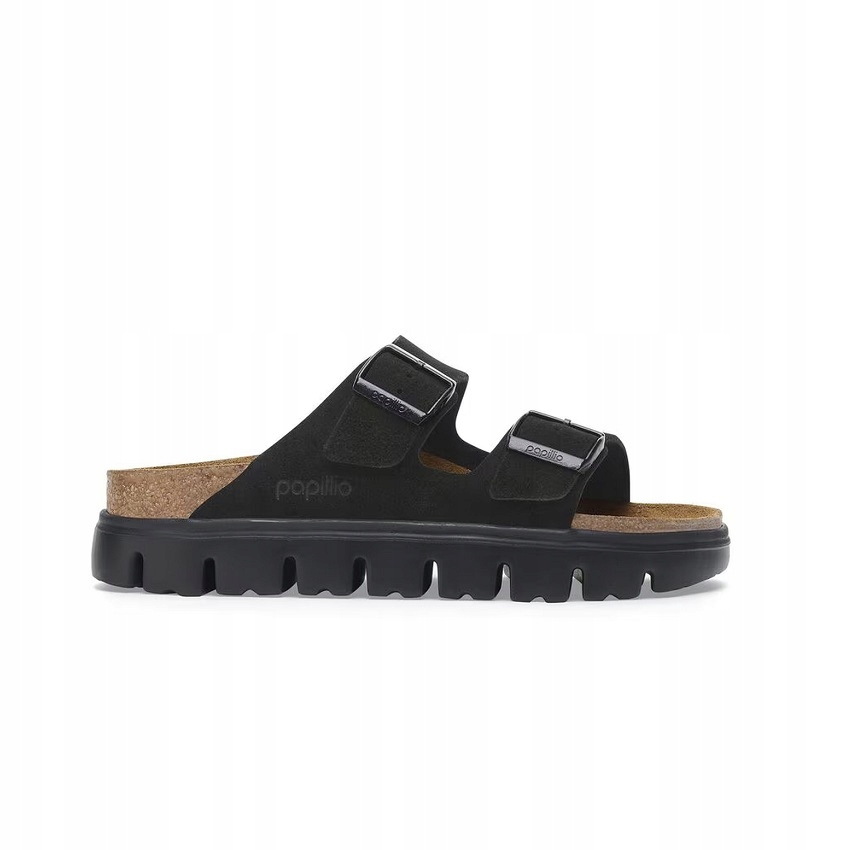 Birkenstock Nazouváky Arizona Papillo Chunky Platform Black 41