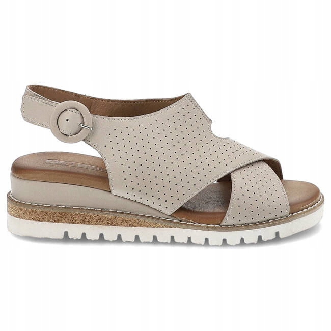 Dámské sandály Artiker 50C0848 béžové 36, Béžová
