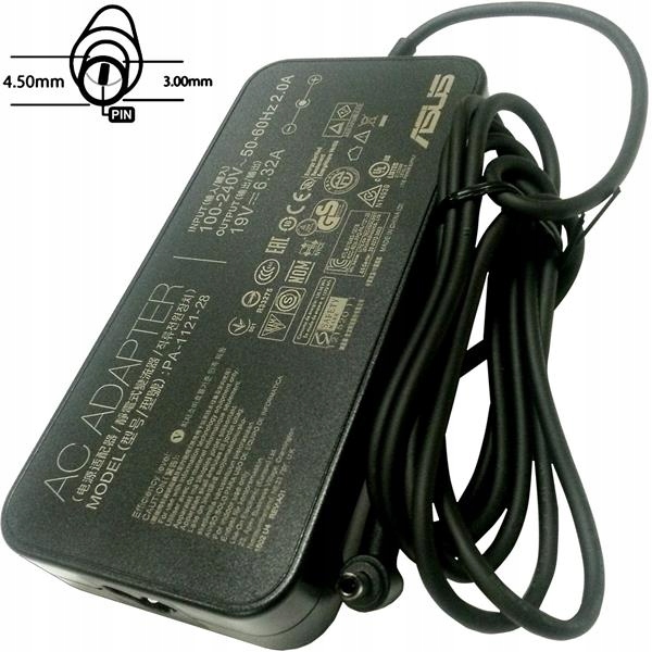 Asus Ac Napájací Adaptér 120W 20V 3pin 4,5 x 3,0mm neobsahuje Pw Cord Cee…