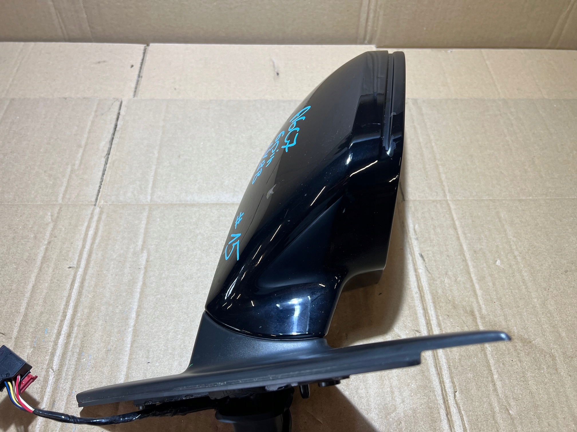 AUDI A6 C7 LY9B mirror right 6 PIN UK