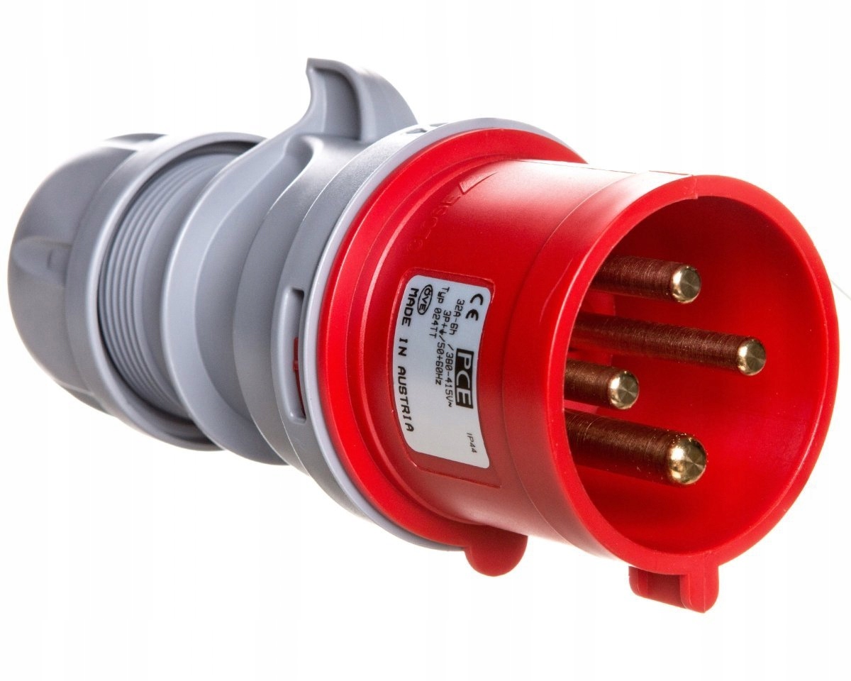 

Wtyczka przenośna 32A 4P 400V IP44 Turbo Shark
