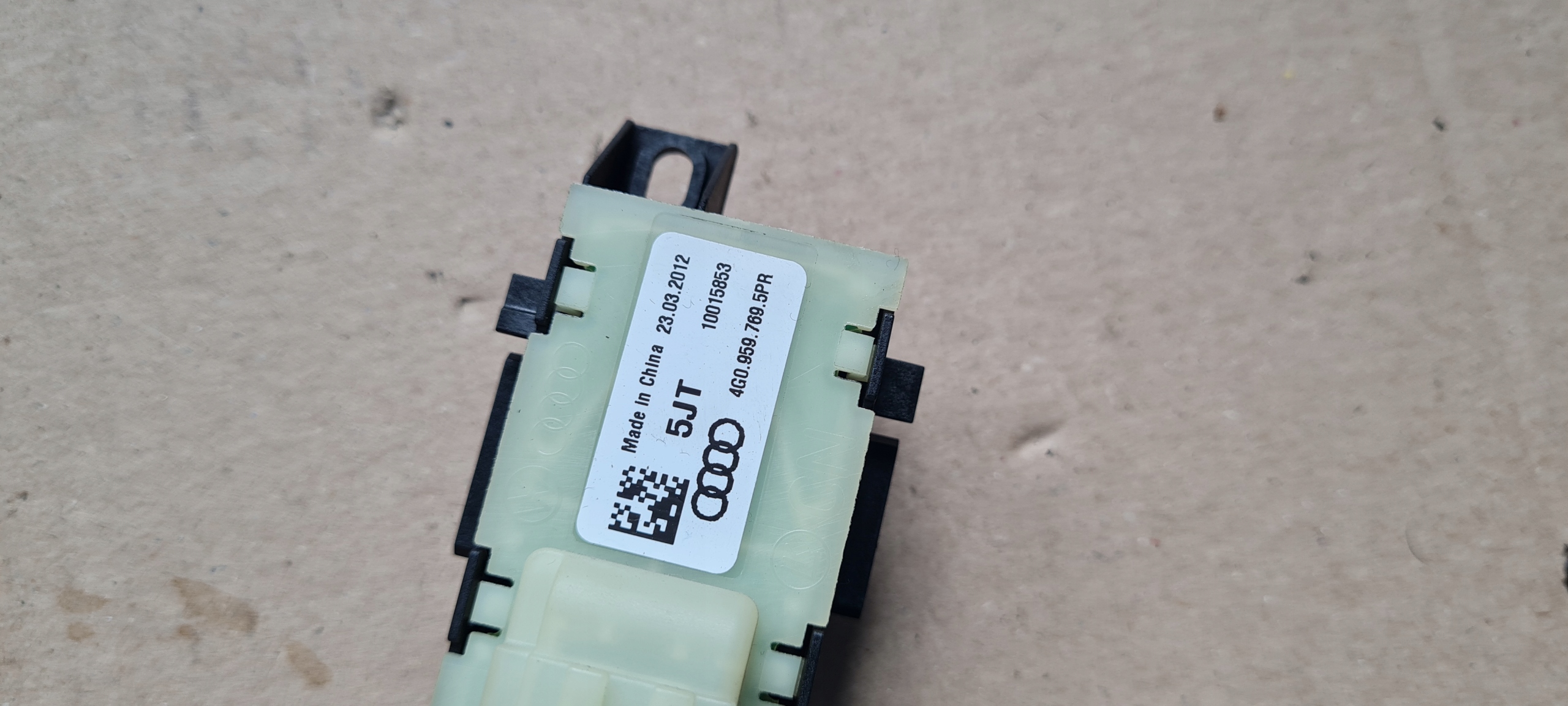 A6 C7 4G switch PRZYCISKPAMIECI seat 4G0959769