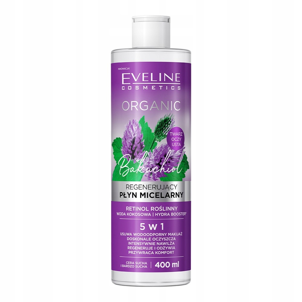 

Eveline Cosmetics Organic płyn micelarny do twarzy