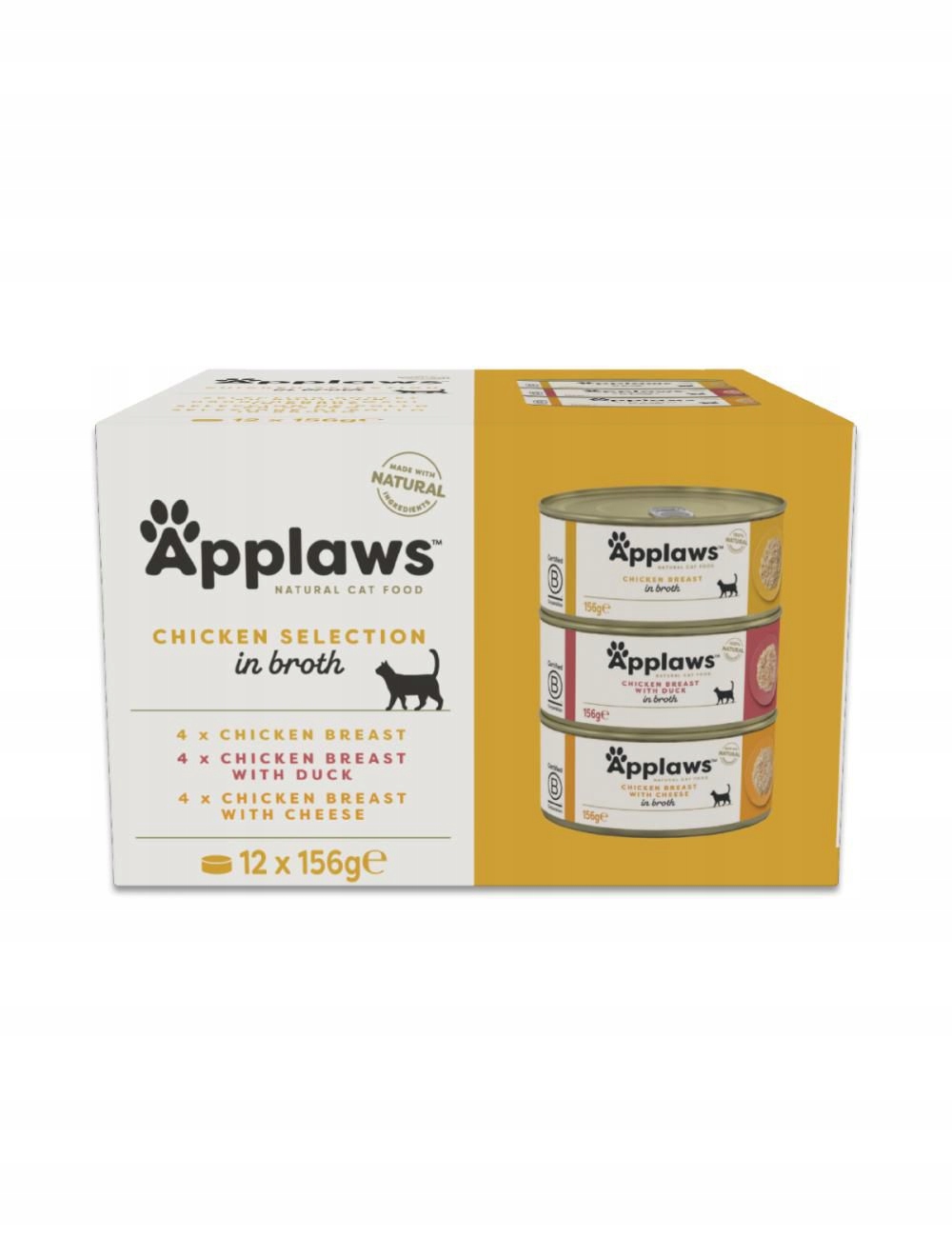 Applaws Multipack Kuřecího Výběru Ve Vývaru 12X156G