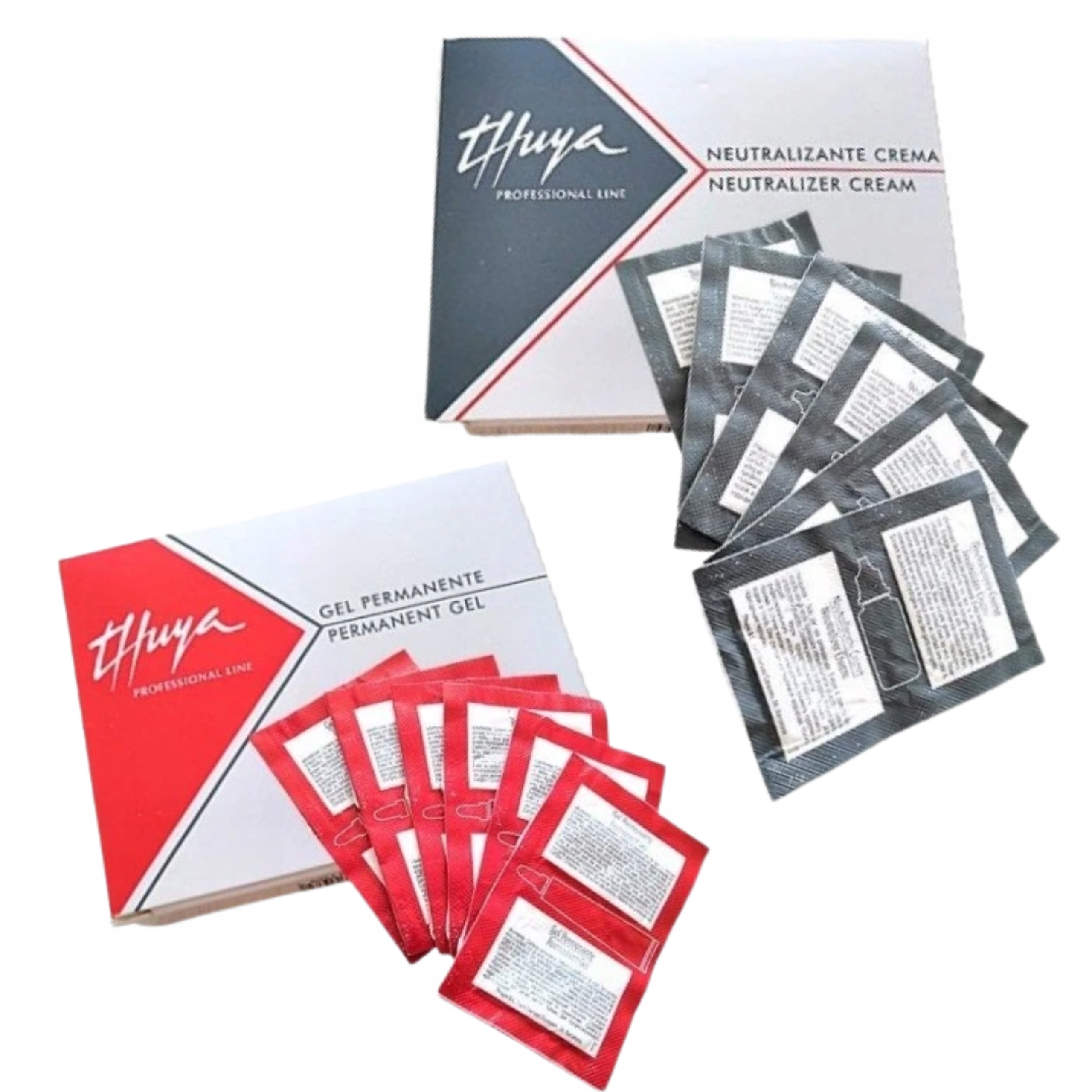 Gel Permanentní Neutralizátor laminace obočí sáček 12x2ml Thuya