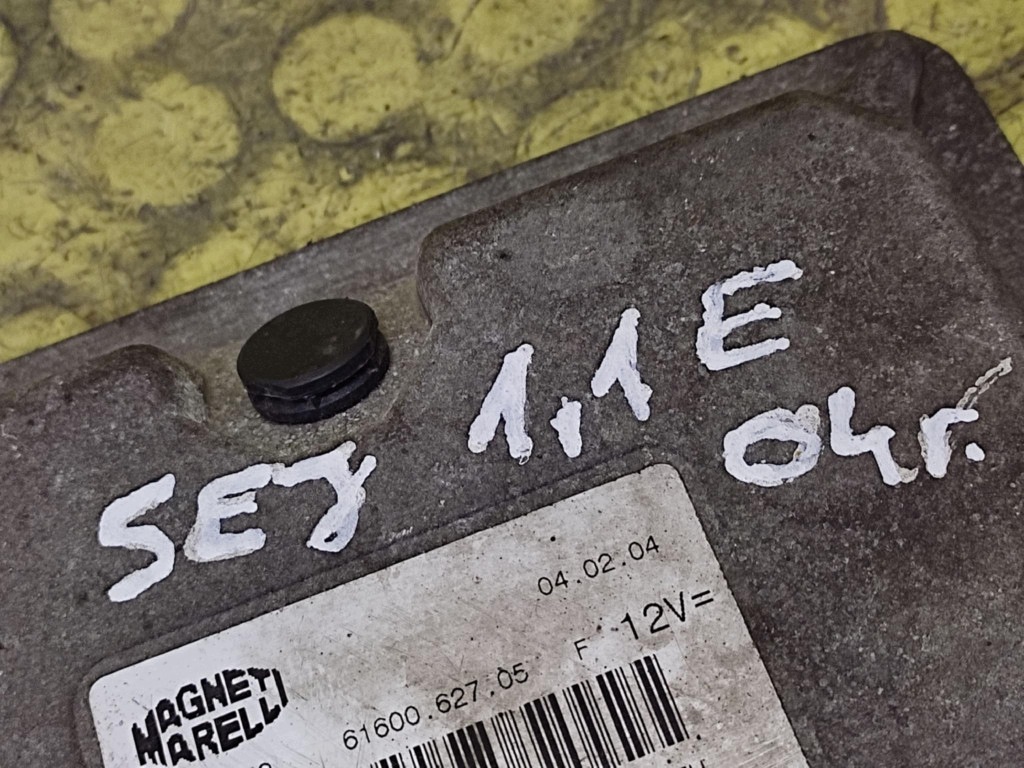 FIAT SEICENTO 1.1 control unit of the engine 55187372