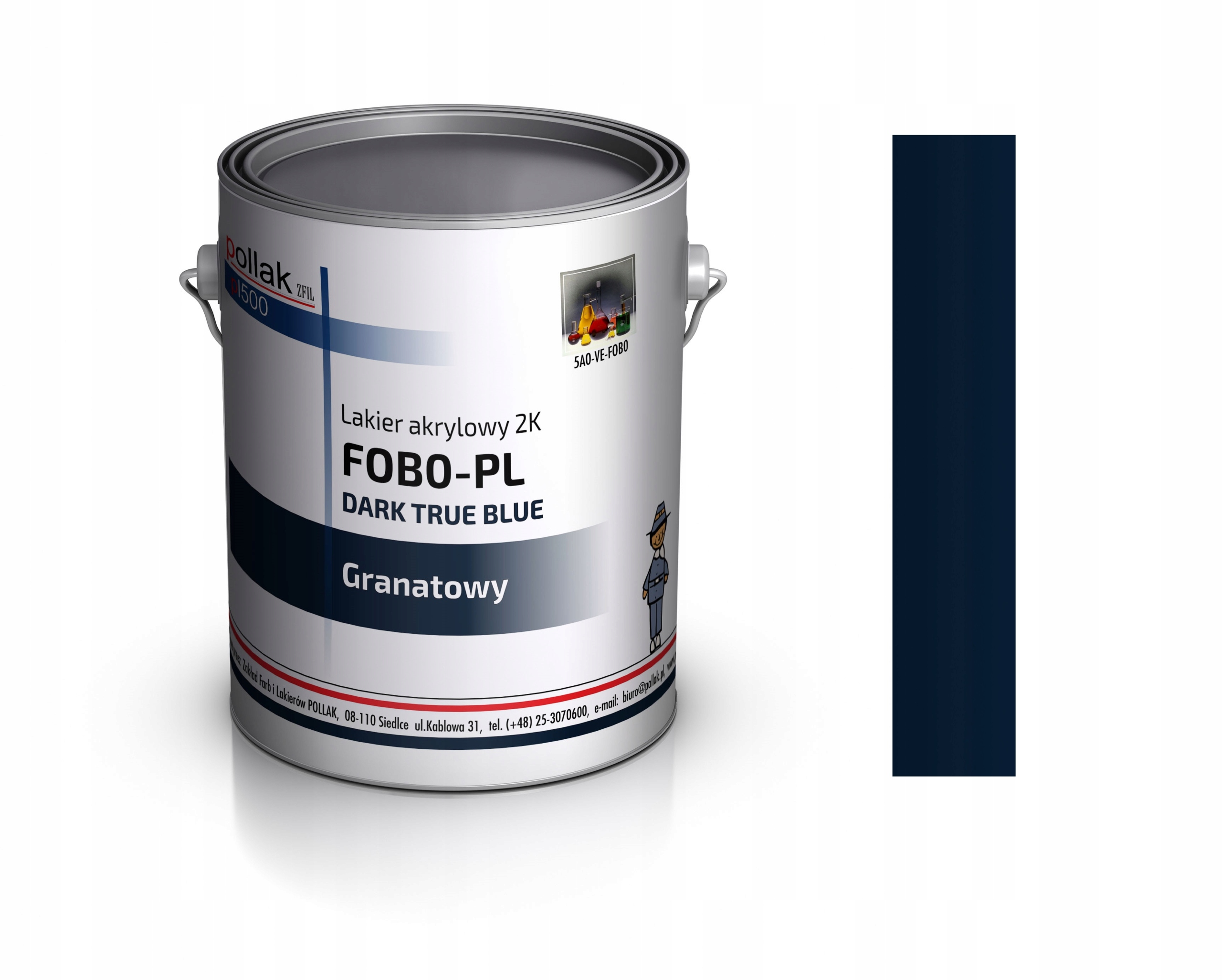 Lakier Akrylowy Granat FORD Dark True Blue B0 1 L